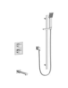 Vogt SET.KG.220.230 Kapfenberg 2-Way TH Set - 12" Rainhead and Handheld