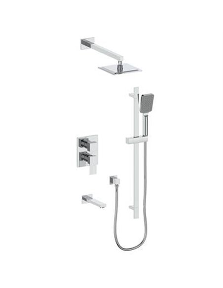 Vogt SET.KG.310.314 Kapfenberg 3-Way PB Shower Set - 4" Ceiling Arm