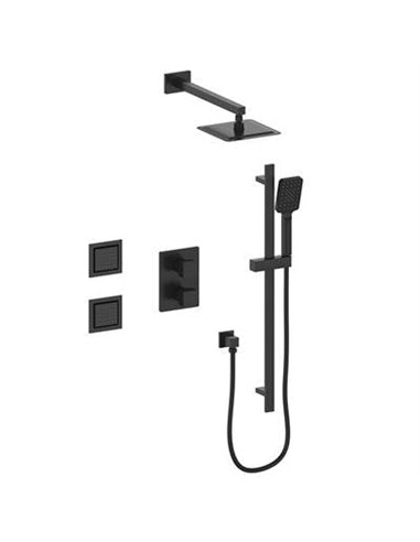 Vogt SET.KG.320.710 Kapfenberg 3-Way TH Shower Set with Body Jets