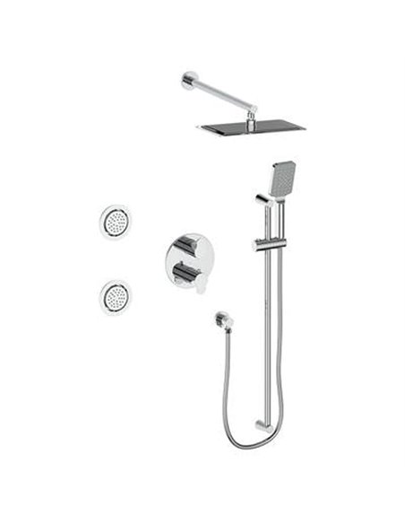 Vogt SET.LN.320.710 Lusten 3-Way TH Shower Set with Body Jets