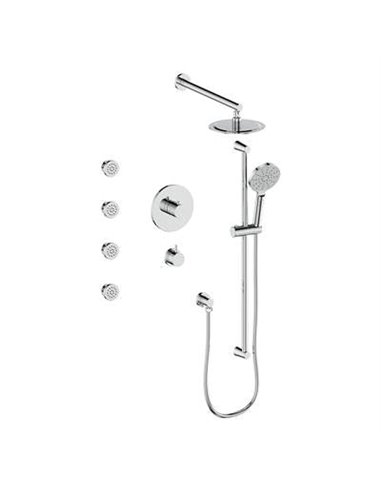 Vogt SET.WL.141.810 Worgl 3 / 4" TH Shower System with Exposed Body Jets