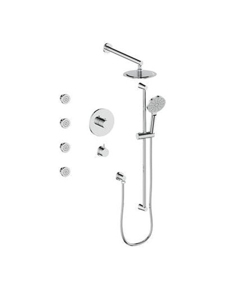 Vogt SET.WL.141.810 Worgl 3 / 4" TH Shower System with Exposed Body Jets