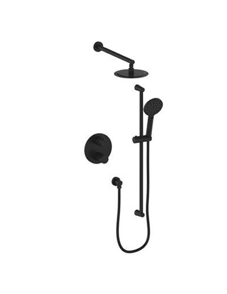 Vogt SET.WL.220.218 Worgl 2-Way TH Set - Rainhead and Handheld - 8" Ceiling Arm