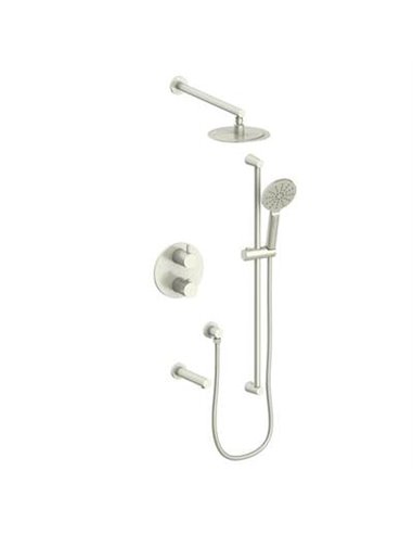 Vogt SET.WL.320.314 Worgl 3-Way TH Shower Set - 4" Ceiling Arm