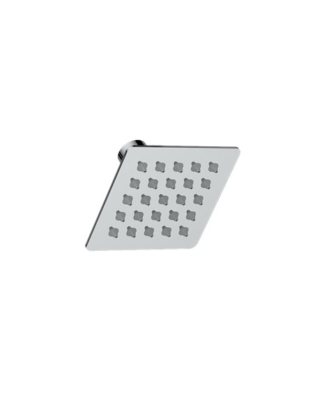 Vogt SH.01.0404 4" Square Stainless Steel Shower Head