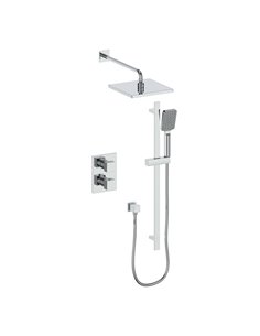 Vogt TM.AP.220.224 Kapfenberg Trim For 2-Way TH Set - 10" Rainhead and Handheld 4" Ceiling Arm