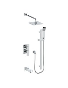 Vogt TM.AP.310.314 Kapfenberg Trim For 3-Way PB Shower Set - 4" Ceiling Arm