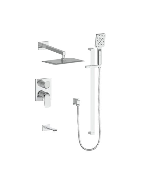 Vogt TM.AU.310.314 Antau Trim For 3-Way PB Shower Set - 4" Ceiling Arm