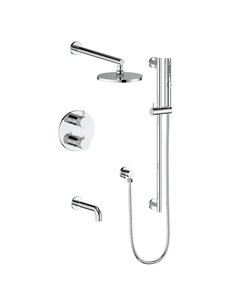 Vogt TM.DA.320.314 Drava Trim For 3-Way TH Shower Set - 4" Ceiling Arm