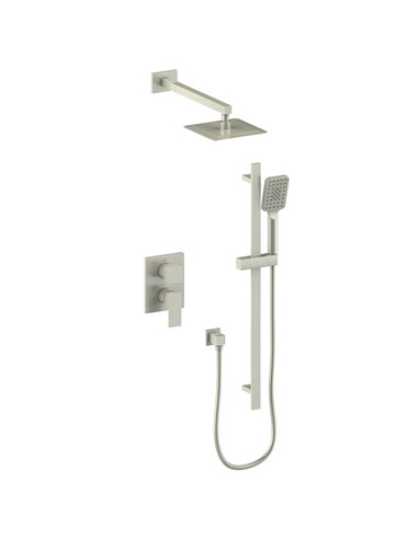 Vogt TM.KG.210.214 Kapfenberg Trim For 2-Way PB Set - Rainhead and Handheld - 4" Ceiling Arm