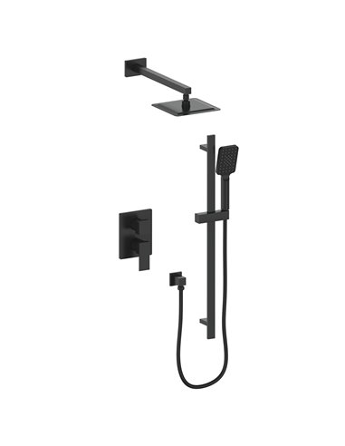 Vogt TM.KG.210.214 Kapfenberg Trim For 2-Way PB Set - Rainhead and Handheld - 4" Ceiling Arm