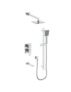 Vogt TM.KG.310.314 Kapfenberg Trim For 3-Way PB Shower Set - 4" Ceiling Arm