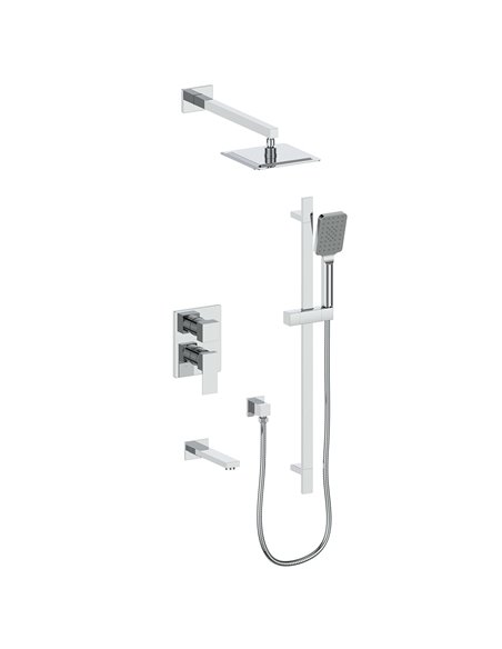 Vogt TM.KG.310.318 Kapfenberg Trim For 3-Way PB Shower Set - 8" Ceiling Arm