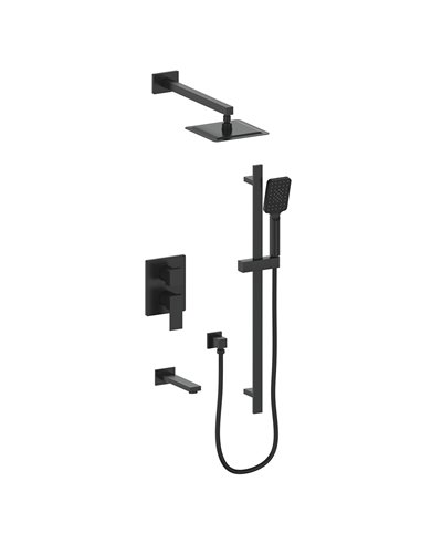 Vogt TM.KG.310.318 Kapfenberg Trim For 3-Way PB Shower Set - 8" Ceiling Arm