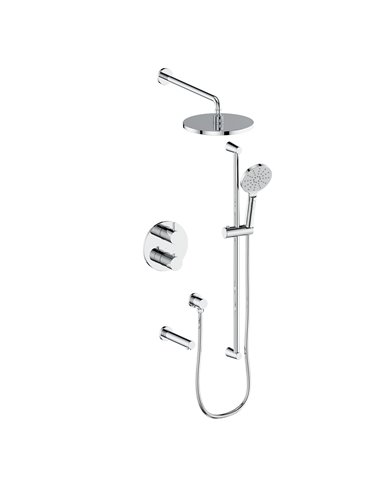 Vogt TM.OR.320.320 Worgl Trim For 3-Way TH Shower Set with 10" Rainhead