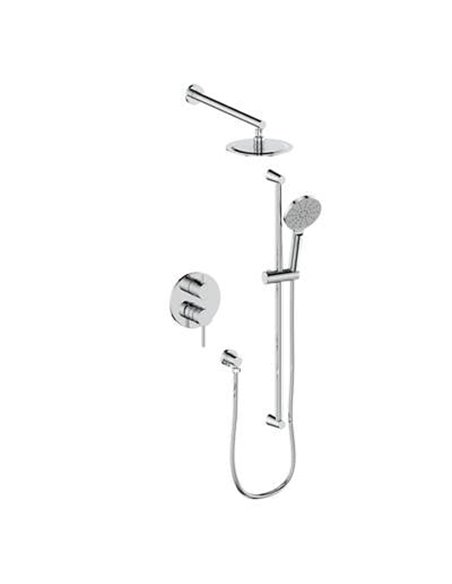 Vogt TM.WL.210.218 Worgl Trim For 2-Way PB Set - Rainhead and Handheld - 8" Ceiling Arm