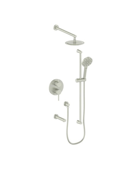 Vogt TM.WL.310.310 Worgl Trim For 3-Way PB Shower Set