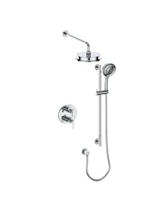 Vogt TM.Z1.220.214 Zehn Trim For 2-Way TH Set - Rainhead and Handheld - 4" Ceiling Arm