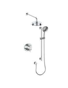 Vogt TM.Z3.220.218 Zehn Trim For 2-Way TH Set - Rainhead and Handheld - 8" Ceiling Arm