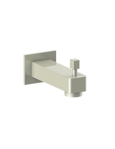 Vogt TS.41.07 Square Tub Spout with Diverter