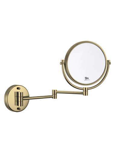 Virta 8 Inch Round Wall Mount Makeup Mirror