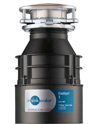 Insinkerator Badger 1 Garbage Disposal 1/3 HP