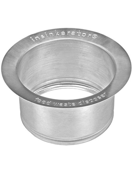 Insinkerator Deep stainless steel sink flange for sinks up to 1 3?4” thick