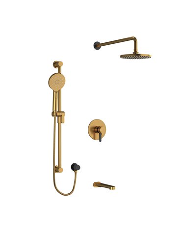 Riobel Nibi KIT1345NB Shower Kit 1345