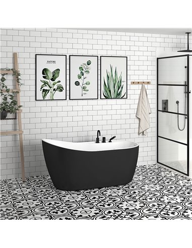 Zitta Idea black tub 60 x 31½ x 30