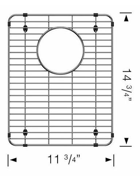 BLANCO GRID FORMERA 1.75 SMALL