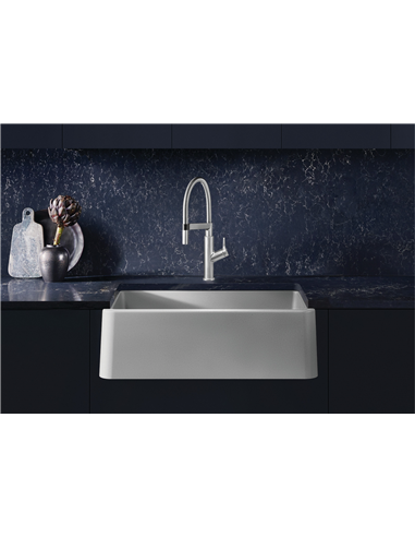 BLANCO IKON 33 APRON COAL BLACK