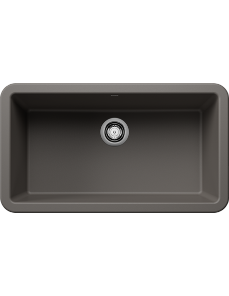 BLANCO IKON 33 APRON VOLCANO GRAY