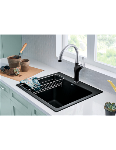 BLANCO LIVEN LAUNDRY VOLCANO GRAY