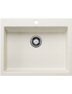 BLANCO PRECIS SINGLE 25 ADA DUAL MOUNT SOFT WHITE