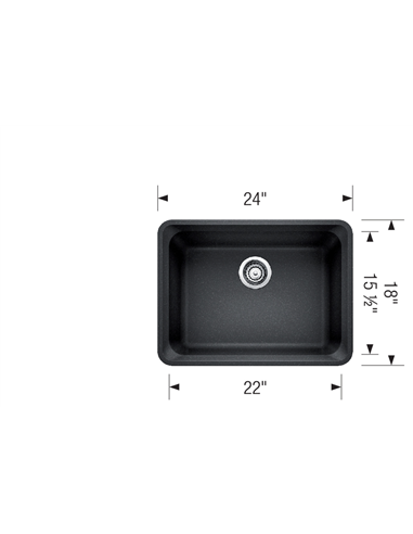 BLANCO VISION U 1 SOFT WHITE