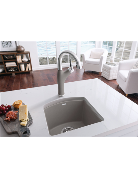 BLANCO ARTONA BAR 1.5 GPM PVD STEEL/CAFÉ