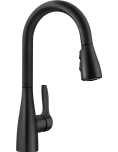 BLANCO ATURA BAR 1.5 GPM MATTE BLACK