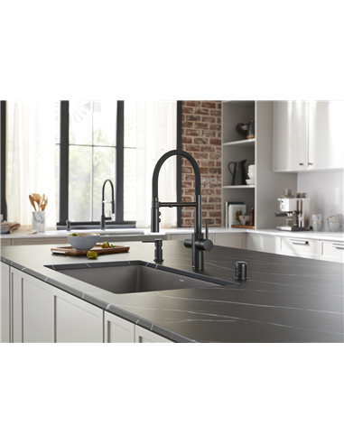 BLANCO CATRIS FLEXO FILTER SEMI-PRO 1.5 GPM MATTE BLACK