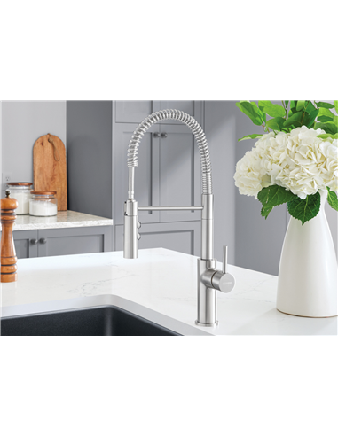 BLANCO CATRIS SEMI-PRO 1.5 GPM MATTE BLACK