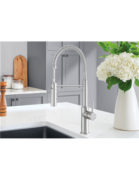 BLANCO CATRIS SEMI-PRO 1.5 GPM MATTE BLACK