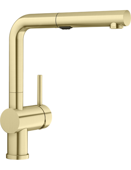 BLANCO LINUS PULL OUT 1.5 GPM SATIN GOLD