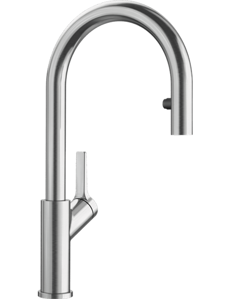 BLANCO URBENA PULL DOWN 1.5 GPM CLASSIC STEEL 