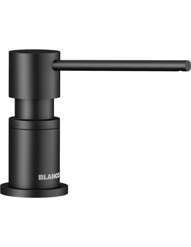 BLANCO LATO SOAP DISPENSER MATTE BLACK