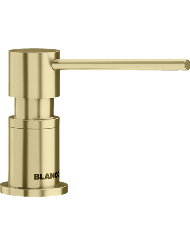 BLANCO LATO SOAP DISPENSER SATIN GOLD