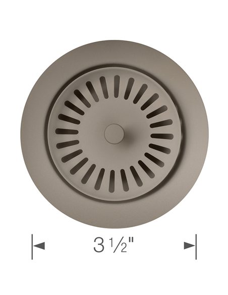 BLANCO COLOUR WASTE FLANGE-METAL-TRUFFLE