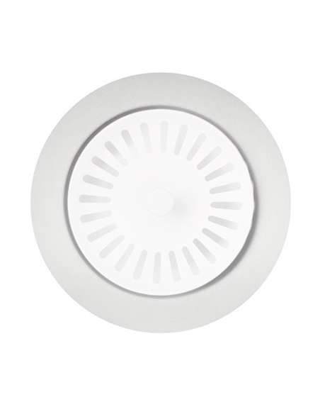 BLANCO COLOUR WASTE FLANGE-METAL-WHITE