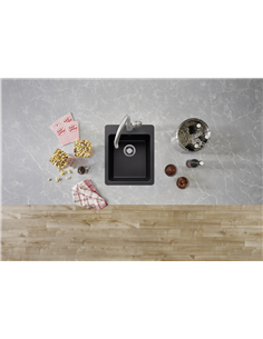 BLANCO LIVEN 17 BAR COAL BLACK  2