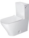 Duravit 20350100U0 DuraStyle Two-Piece Toilet Bowl