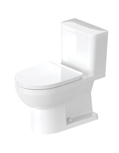 Duravit 21950100U3 No.1 One-Piece Toilet Duravit Rimless