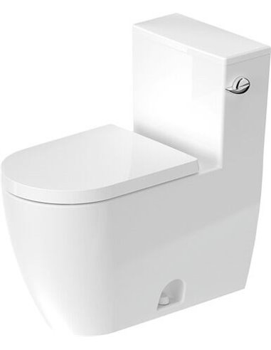 Duravit 2185010082 ME by Starck One-Piece Toilet Duravit Rimless